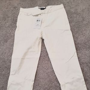 Ralph Lauren White Capris NEW - Women Size 10 (Fits more like a size 8)